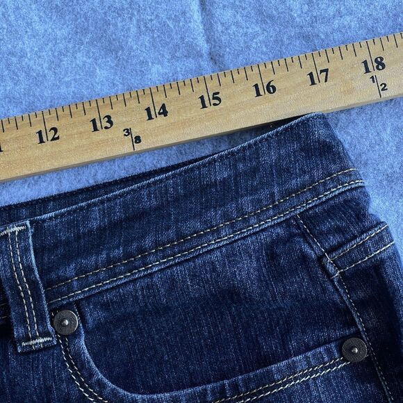 Gloria Vanderbilt Jeans Womens Size 12 Isabelle Flare Blue Classic - Picture 9 of 12